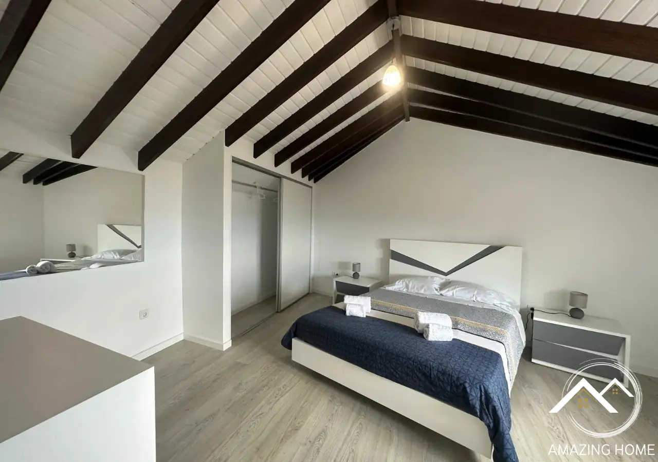 Quarto acolhedor da Amazing Home