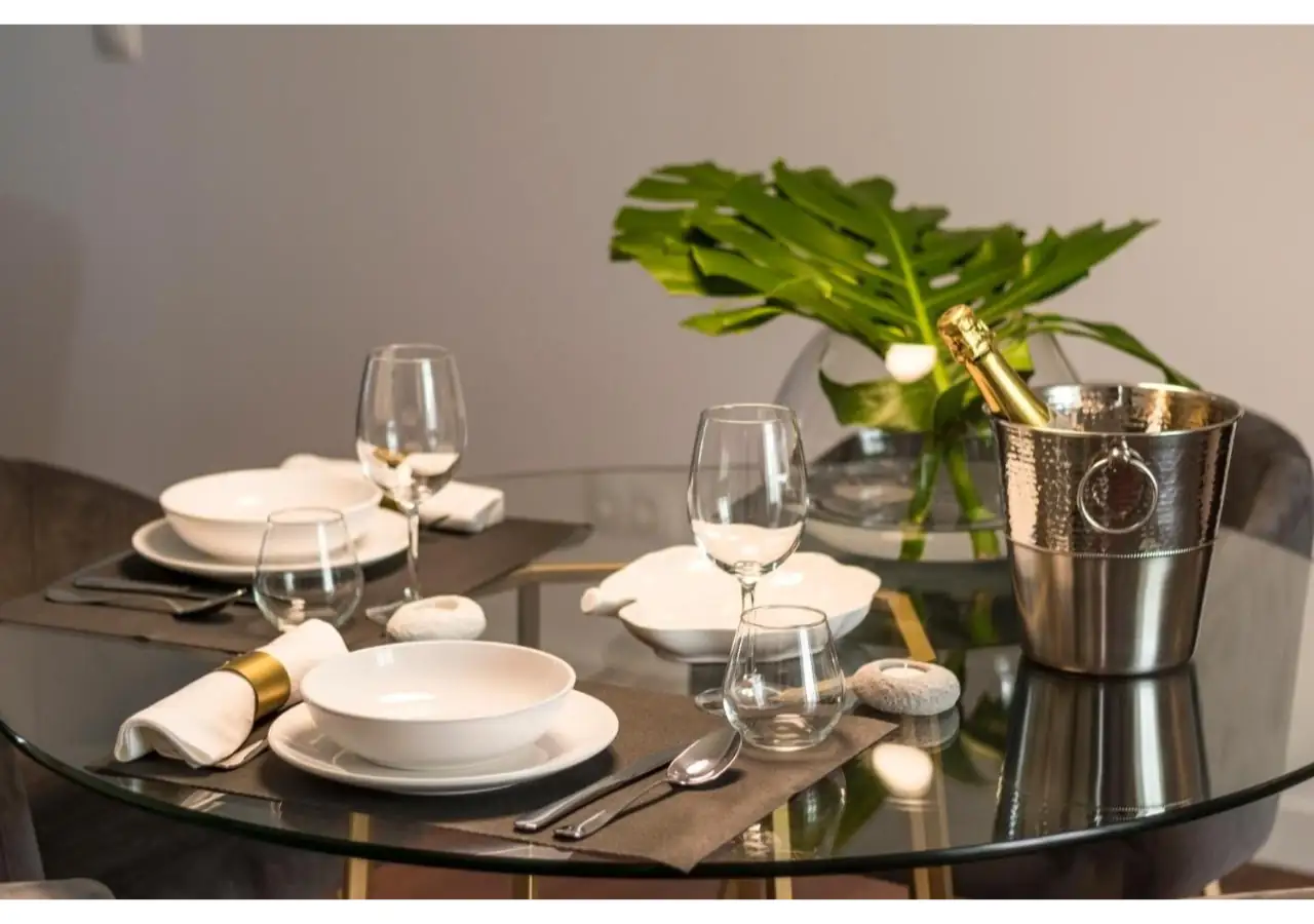 Private dining table at Quinta do Jasmin Villa