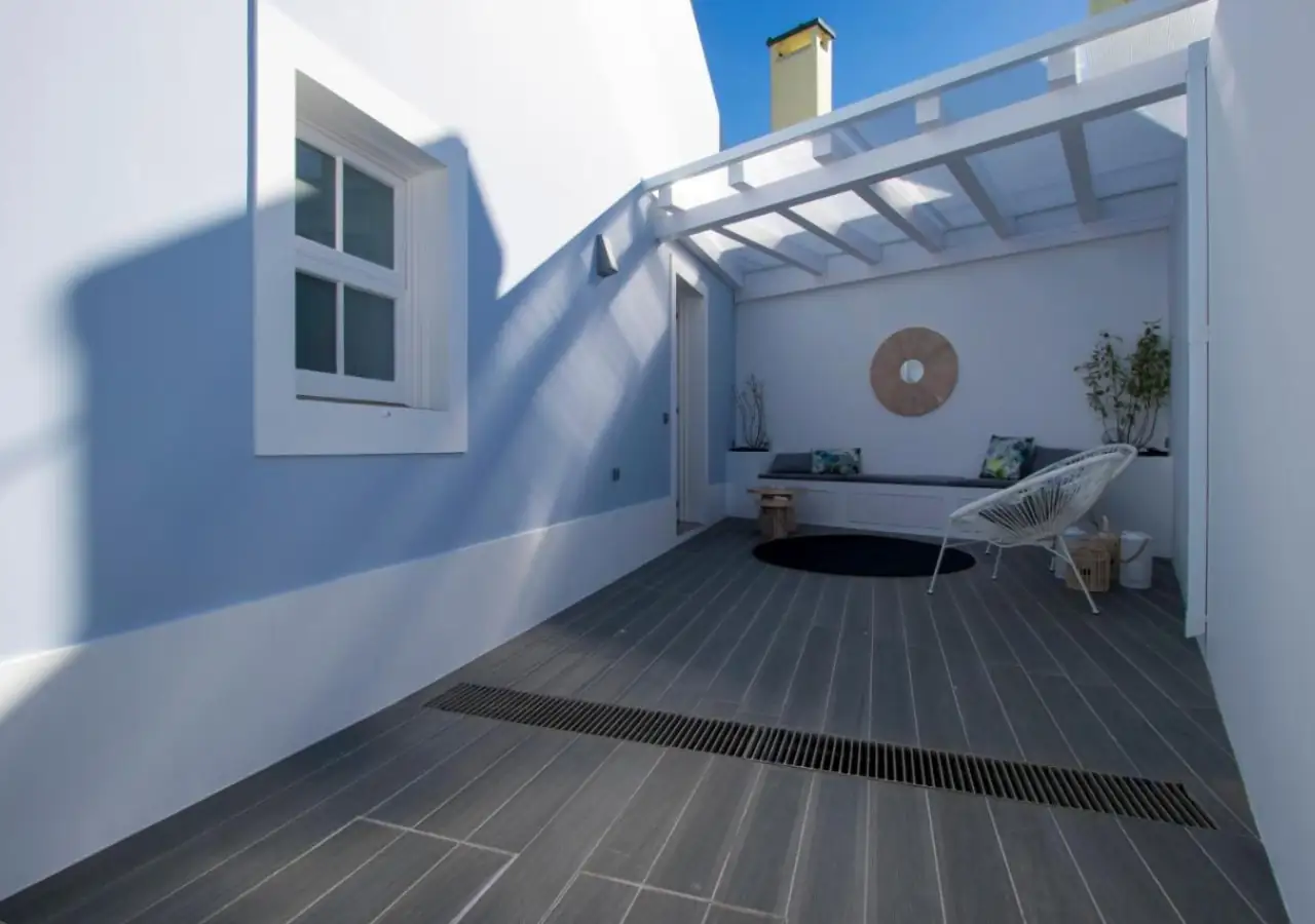 Covered terrace at Quinta do Jasmin Villa